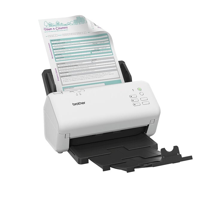 Scanner de Documentos Brother ADS-4300N 40PPM 80IPM Ethernet image number 3