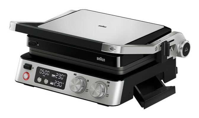 Grelhador de Contacto Braun MultiGrill 7 CG 7040 Inox 2000W image number 1