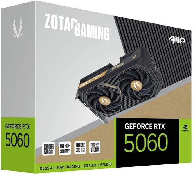 Gr&aacute;fica ZOTAC GeForce&reg; RTX 5060 Amp 8GB GDDR7 DLSS4 image number 7