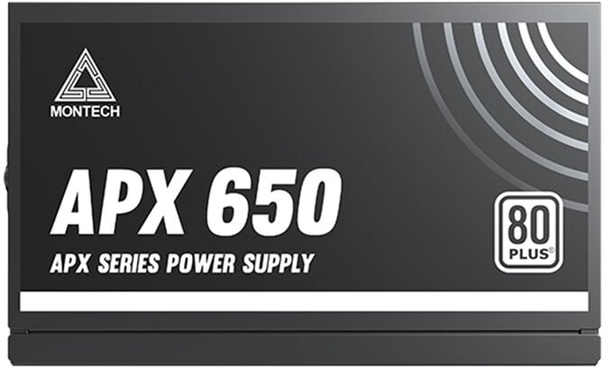 Fonte Montech APX650 650W 80 PLUS image number 2