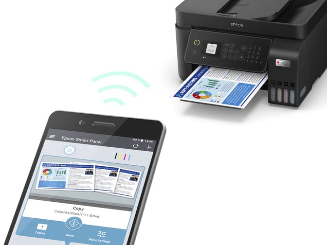 Impressora Multifun&ccedil;&otilde;es a Jato de Tinta Epson EcoTank ET-4800 Wi-Fi image number 10