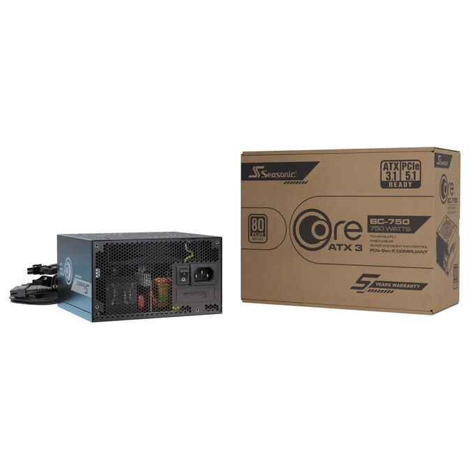 Fonte Seasonic Core BC-750W 80+ Bronze ATX 3.1 image number 14