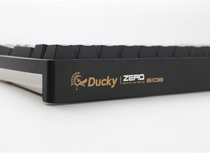 Teclado Mec&aacute;nico Ducky Zero 6108 100% Classic Black RGB Wireless MX2A-Brown (ES) image number 3