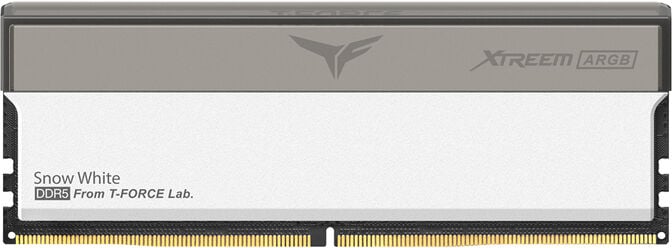 Team Group Kit 32GB (2 x 16GB) DDR5 6000MHz Xtreem ARGB Branco CL30 image number 1