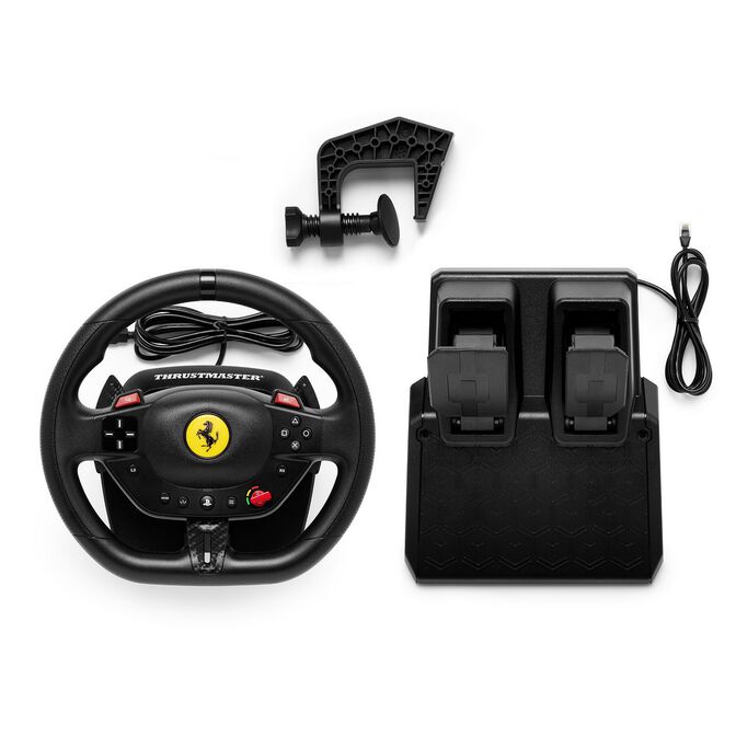 Conjunto Thrustmaster T98-P Ferrari 296 GTB Edition PS5 / PS4 / PC image number 4