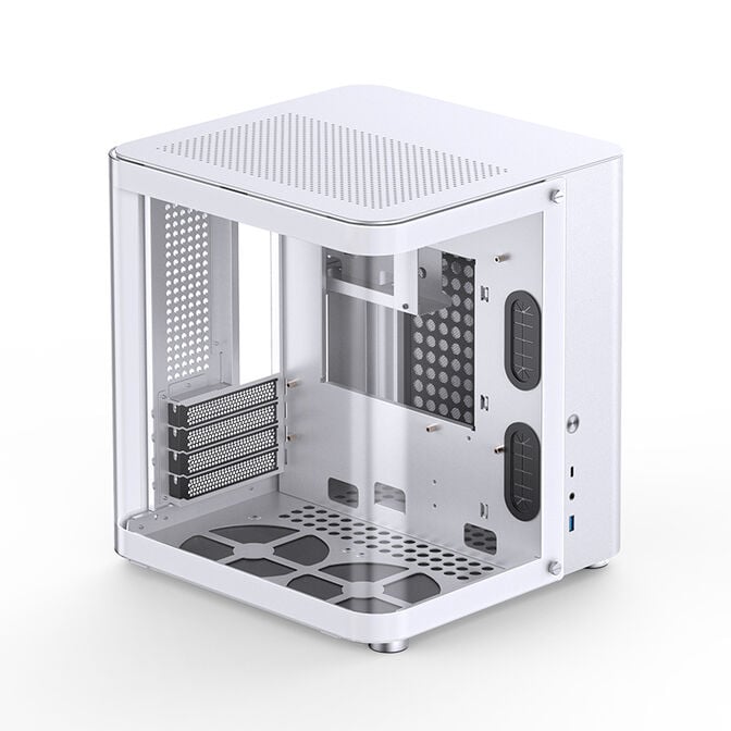 Caixa Micro-ATX Jonsbo TK-1 2.0 Vidro Temperado Branco image number 27