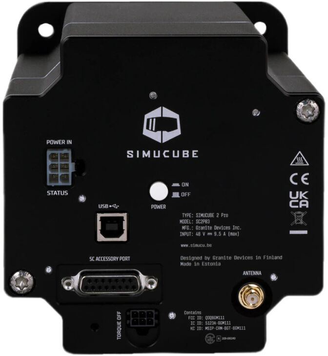 Base Volante Simucube 2 Pro (25 Nm) image number 3