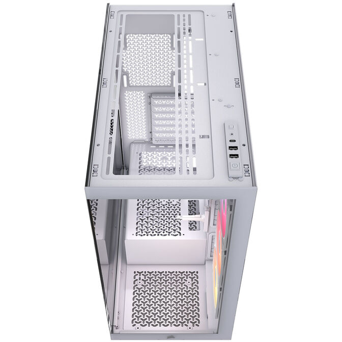 Caixa E-ATX Corsair 3500X RSR ARGB Branca Vidro Temperado image number 4