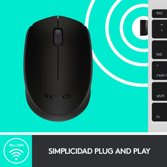 Rato Logitech M171 Wireless Preto image number 10