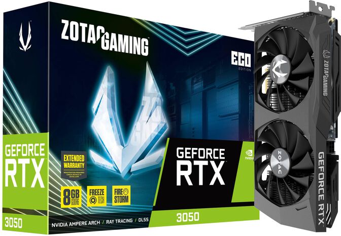 Gr&aacute;fica ZOTAC GeForce&reg; RTX 3050 ECO 8GB GDDR6 image number 7