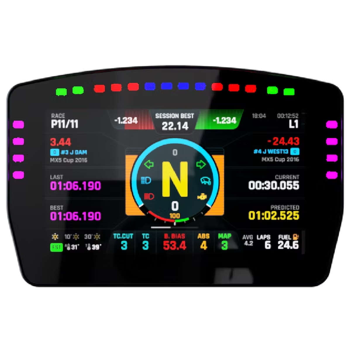 Dashboard Base Perfomance DDU-5T LCD Touch, RGB, 5"