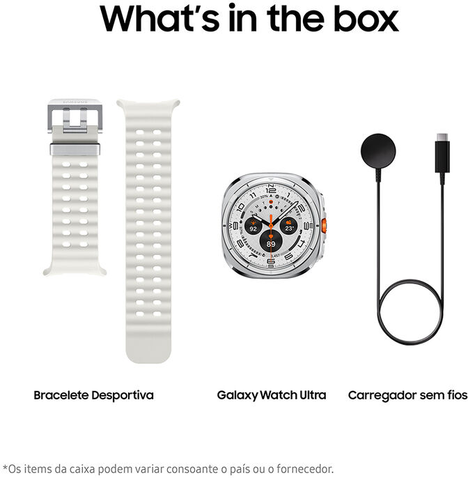 Smartwatch Samsung Galaxy Watch Ultra 47mm LTE Branco Tit&acirc;nio image number 3