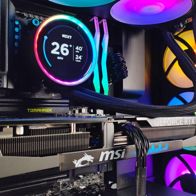 Computador King Mod Gamer-PC NZXT Ryzen 7 9800X3D 32GB DDR5 2TB RTX 5070 Ti WiFi W11 image number 5