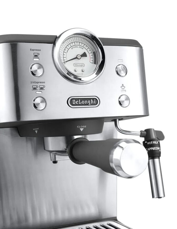 M&aacute;quina de Caf&eacute; Manual DeLonghi Classic EM450.M 1325W 15 Bar Metal image number 2