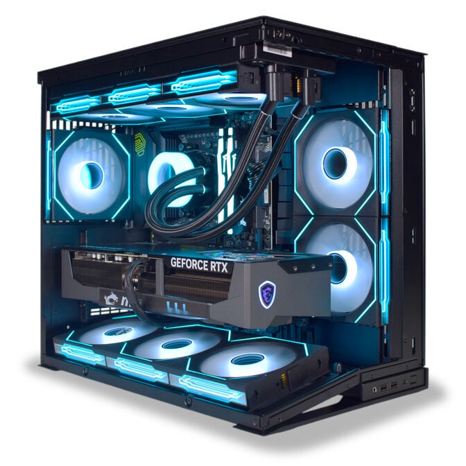 Computador King Mod Gamer-PC Ryzen 7 9800X3D 32GB DDR5 2TB RTX 5090 WiFi W11 V6 image number 1