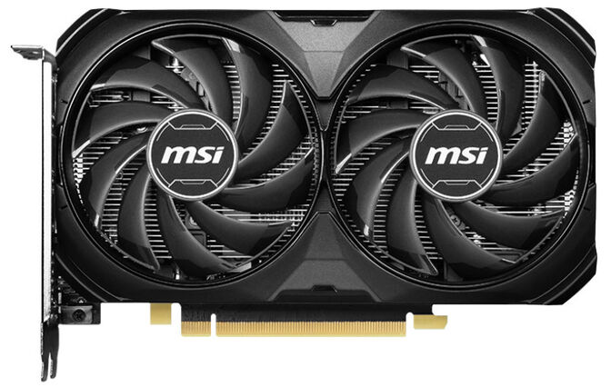 Gr&aacute;fica MSI GeForce&reg; RTX 4060 Ti VENTUS 2X BLACK OC 8GB GDDR6 DLSS3 image number 1
