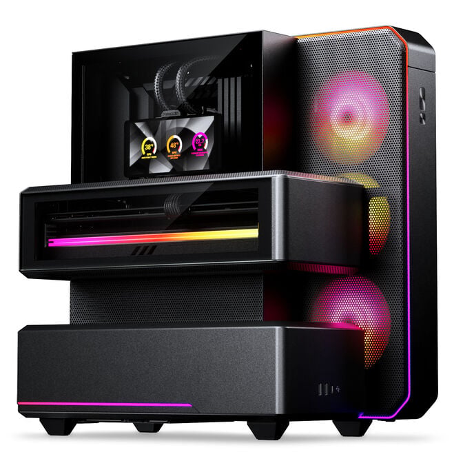 Caixa ATX Phanteks EX5 MAX DRGB Preta (Inclui AIO 360mm e Monitor LCD 6") image number 2