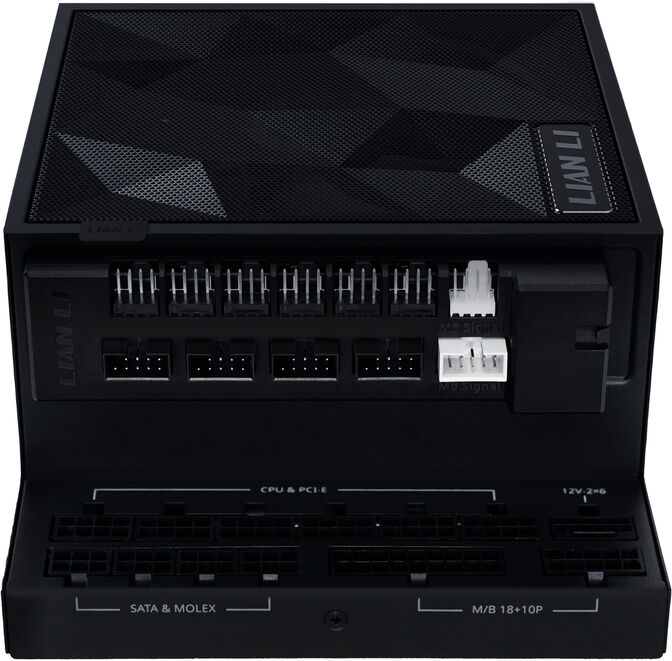 Fonte Modular Lian Li Edge 1000W 80+ Gold Preto image number 5