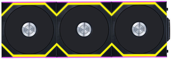 Ventoinha Lian Li UNI FAN SL120 Wireless RGB PWM Preto 120mm (Pack 3) image number 0