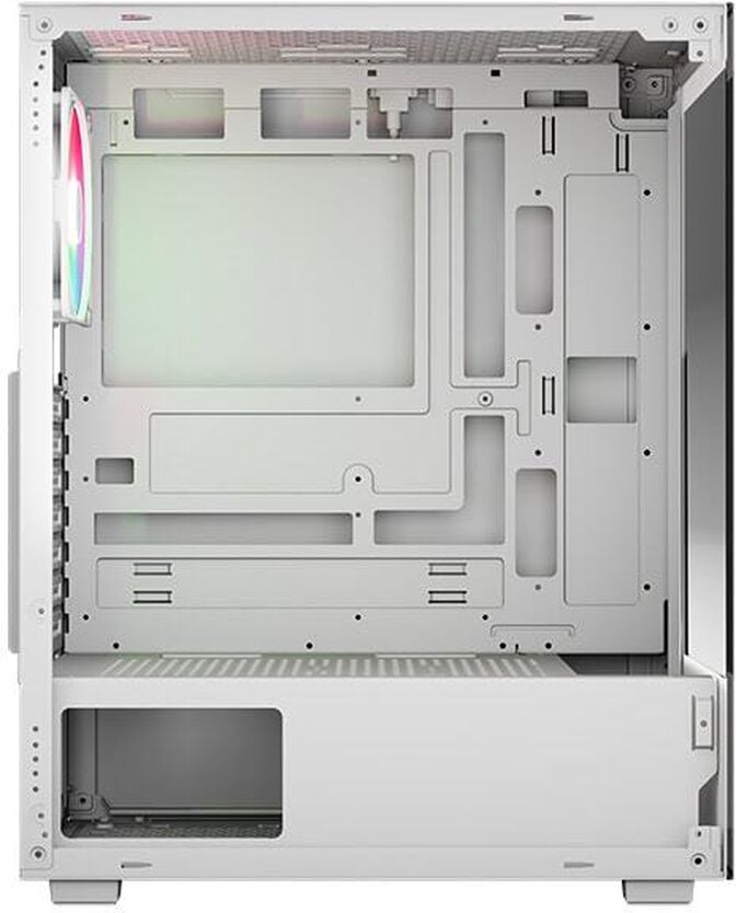 Caixa ATX Aerocool Pivot Vidro Temperado Branco image number 1