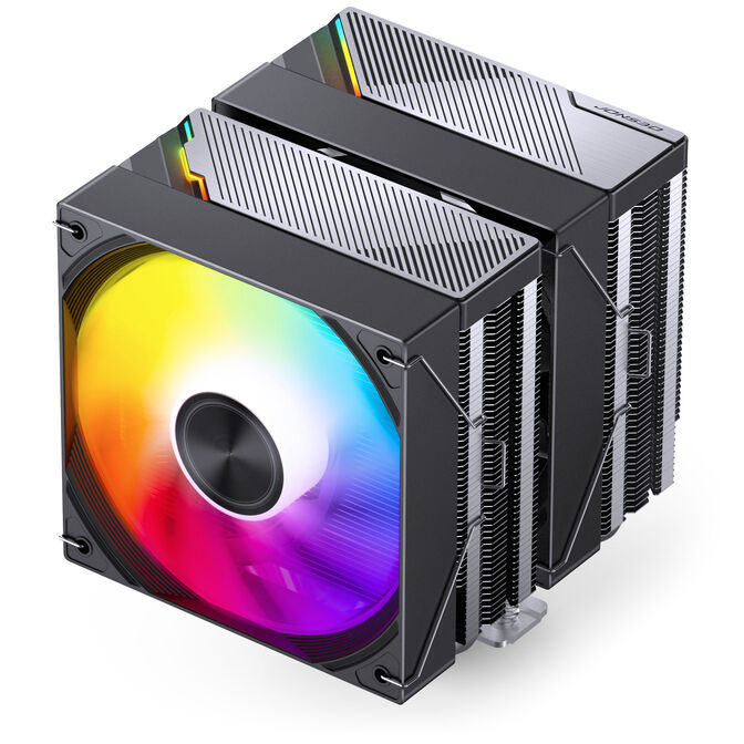 Cooler CPU Jonsbo CA80 ARGB Preto - 2x 120mm image number 3