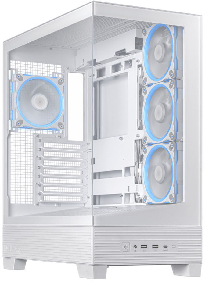 Caixa ATX Asus A31 Plus ARGB Branca image number 0