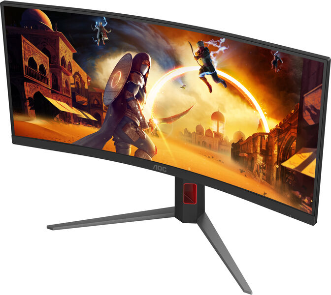 Monitor Curvo AOC Gaming 34" CU34G4Z Fast VA WQHD 240Hz 0.5ms image number 4