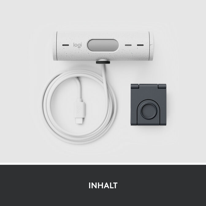 Webcam Logitech Brio 500 Full HD 1080p USB-C Branco image number 27