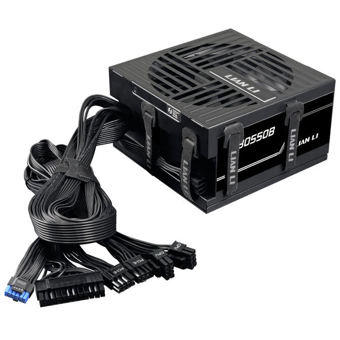 Fonte Semi-Modular Lian Li RB 550W 80+ Bronze Preto image number 1