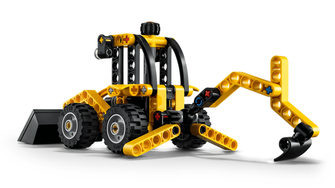 LEGO Technic: Retroescavadora, 104 Pe&ccedil;as (42197) image number 4