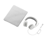Headset Logitech Zone Wired 2 for Business USB-C ANC Branco