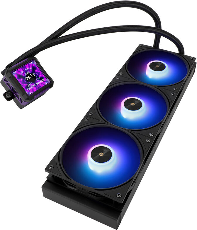 Water Cooler CPU AIO Thermalright Frozen Warframe Pro ARGB Preto - 360mm image number 3