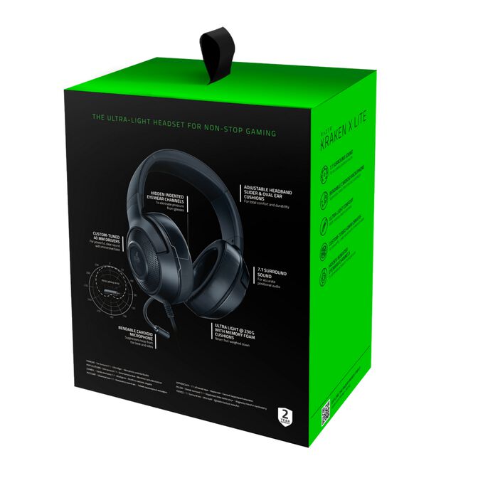 Headset Razer Kraken X Lite image number 6
