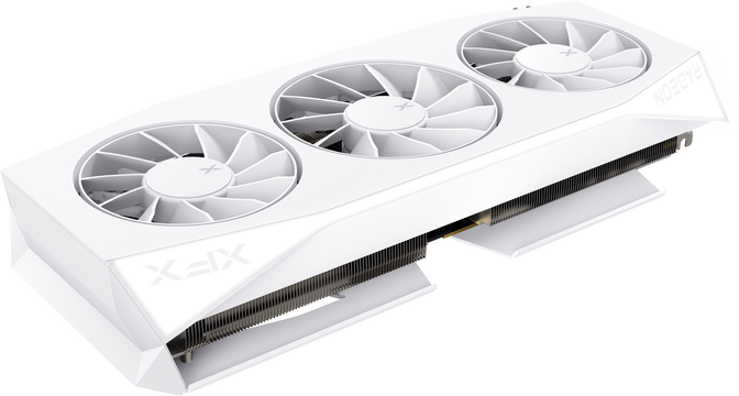 Gr&aacute;fica XFX Radeon RX 9060 XT Mercury OC Gaming White Triple Fan 16GB GDDR6 image number 2