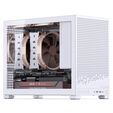 Caixa Micro-ATX Jonsbo D32 PRO Vidro Temperado Branco image number null