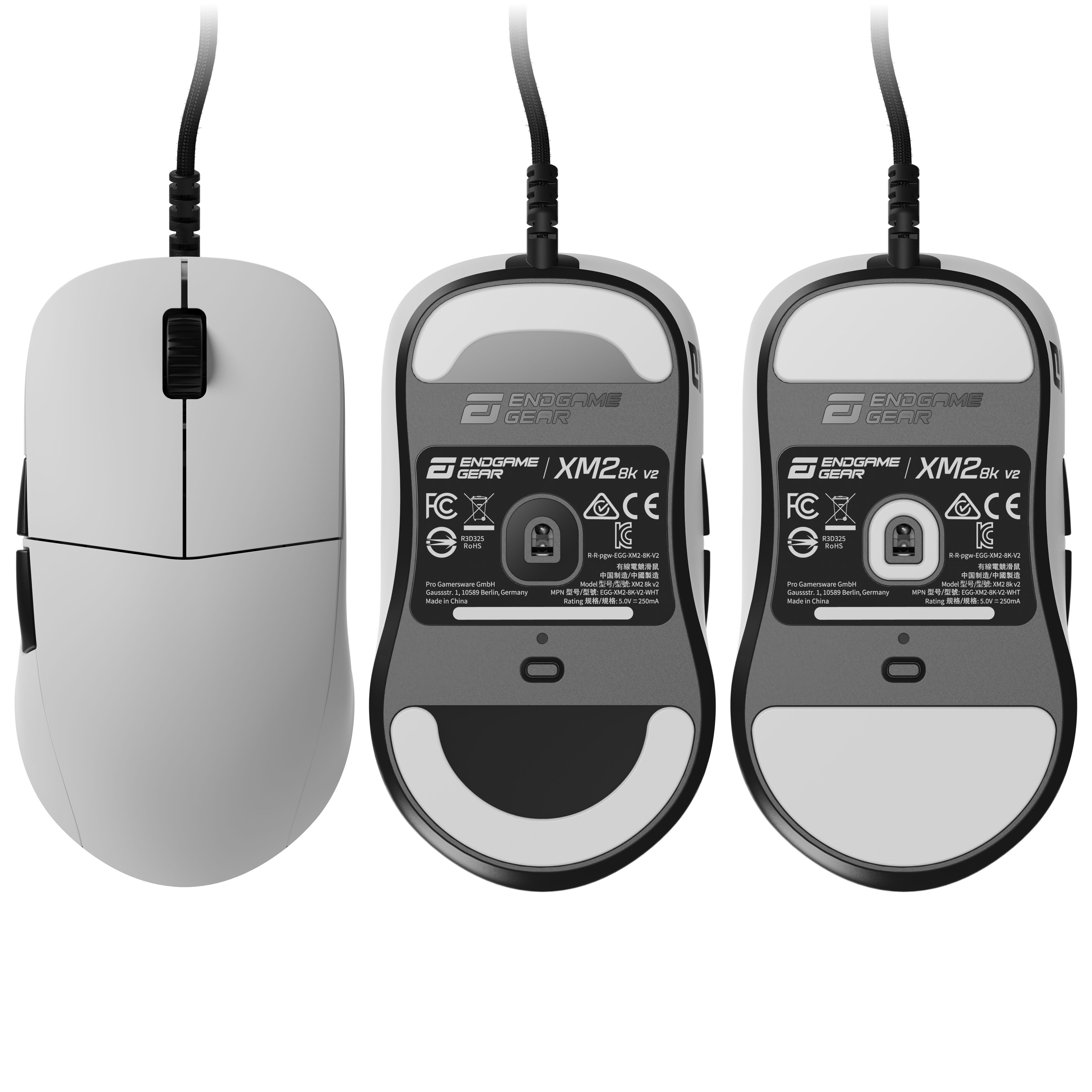 Rato Gaming Endgame Gear XM2 8k V2 - Branco