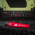 Caixa E-ATX Corsair WARTHOG RS Perfomance Verde Militar Vidro Temperado image number null