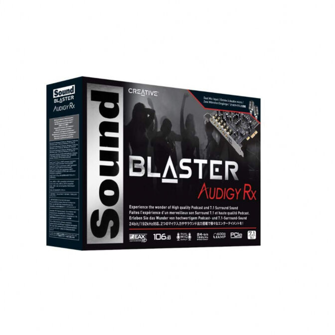 Placa de Som Creative Sound Blaster Audigy RX PCIe image number 2