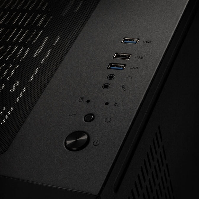 Caixa ATX Kolink Unity Code X ARGB Vidro Temperado Preto image number 4