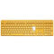 Conjunto de 109 Teclas + 10 Extra Ducky PBT Doubleshot Yellow Ducky (PT)