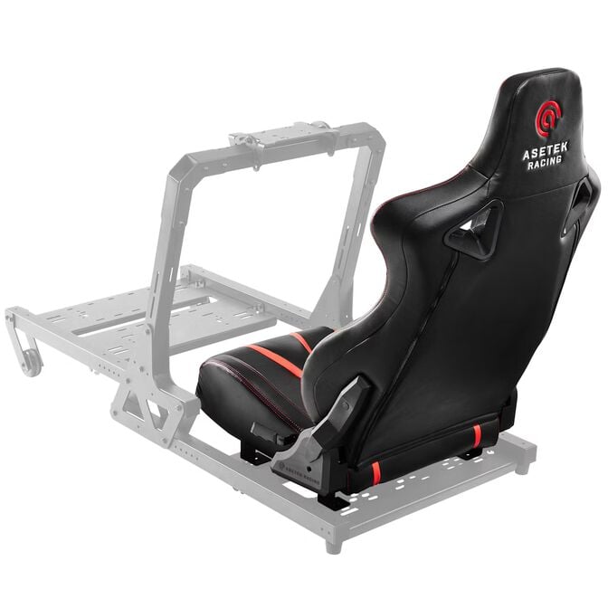 Bundle Asetek SimSports Cockpit + Assento Initium Forte + Suporte Monitor + Slider image number 2