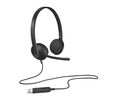 Headset Logitech H340 USB Preto image number null