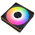 Ventoinha Lian Li UNI FAN CL120 FLEX Wireless RGB Reverse Blade PWM Preto 120mm (Pack 3) image number null