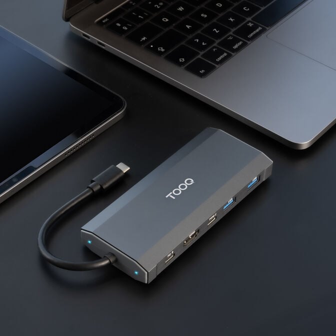 Caixa SSD com HUB Tooq TQE-2241G M.2 NGFF/NVMe USB3.2 Gen 2 image number 5