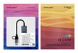 Adaptador Gigabit Nanocable USB-C 3.0/USB-A/M + 3xUSB-A 3.0 a Ethernet 2.5G 10/100/1000 Mbps 15 CM Cinza image number null