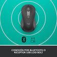 Rato Logitech Signature M650 para Canhotos 4000DPI Wireless/Bluetooth Grafite image number null