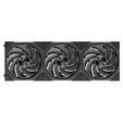 Ventoinha Lian Li UNI FAN TL120 FLEX Wireless Reverse Blade Preto 120mm (Pack 3) image number null