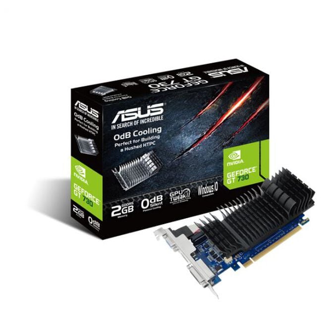 Gr&aacute;fica Asus GeForce&reg; GT 730 Silent SL 2GB GDDR5 image number 0