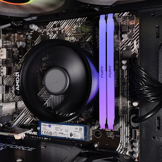 Computador AURA Gamer-PC TEAM 7 EDITION Ryzen 5 7500F 32GB DDR5 1TB RTX 5060 WiFi W11 image number 6