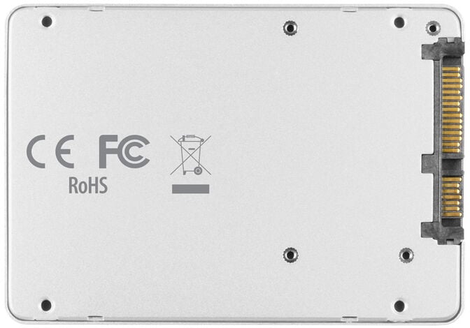 Caixa Interna AXAGON RSS-M2SD SATA 2.5" para NGFF M.2 SSD, Aluminio Silver image number 5
